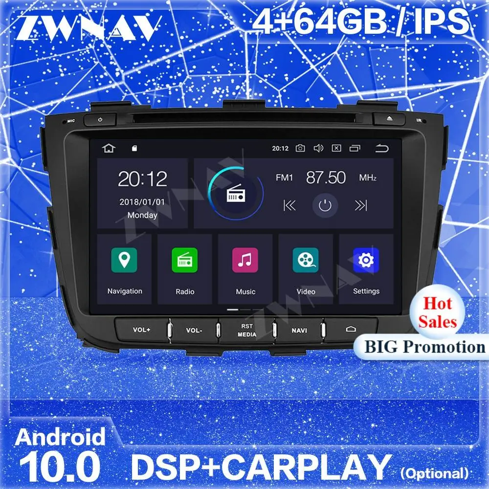 IPS Android 10 экран GPS для KIA SORENTO 2012 2013 2014 2015 2016 2017 2018 2019 автомобильное радио стерео Мультимедийный Плеер головное устройство
IPS Android 10 экран GPS для KIA SORENTO 2012 2013 2014 2015 2016 2017 2018 2019 автомобильное радио стерео Мультимедийный Плеер головное устройство