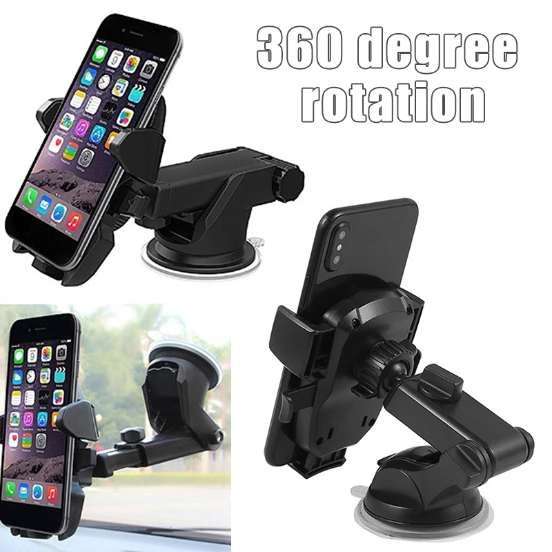 Universal 360 Rotate Car Phone Holder Cradle GPS Navigation Suction Cup Bracket @M23
Universal 360 Rotate Car Phone Holder Cradle GPS Navigation Suction Cup Bracket @M23