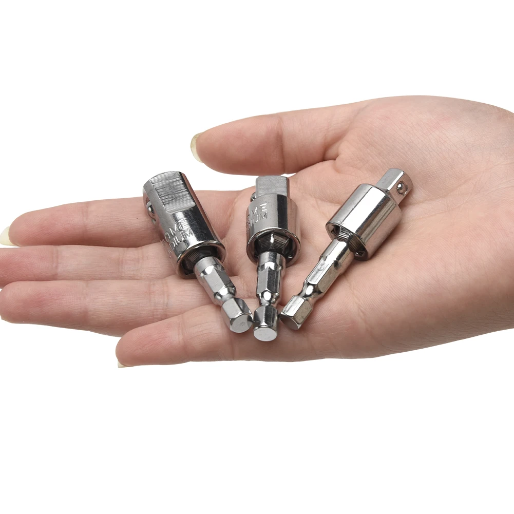 4pcs Drill Socket Adapter Set CRV Impact Driver Power Tool Parts Universal 360 Rotatable Hex Shank Screwdriver Extension Ratchet
4pcs Drill Socket Adapter Set CRV Impact Driver Power Tool Parts Universal 360 Rotatable Hex Shank Screwdriver Extension Ratchet