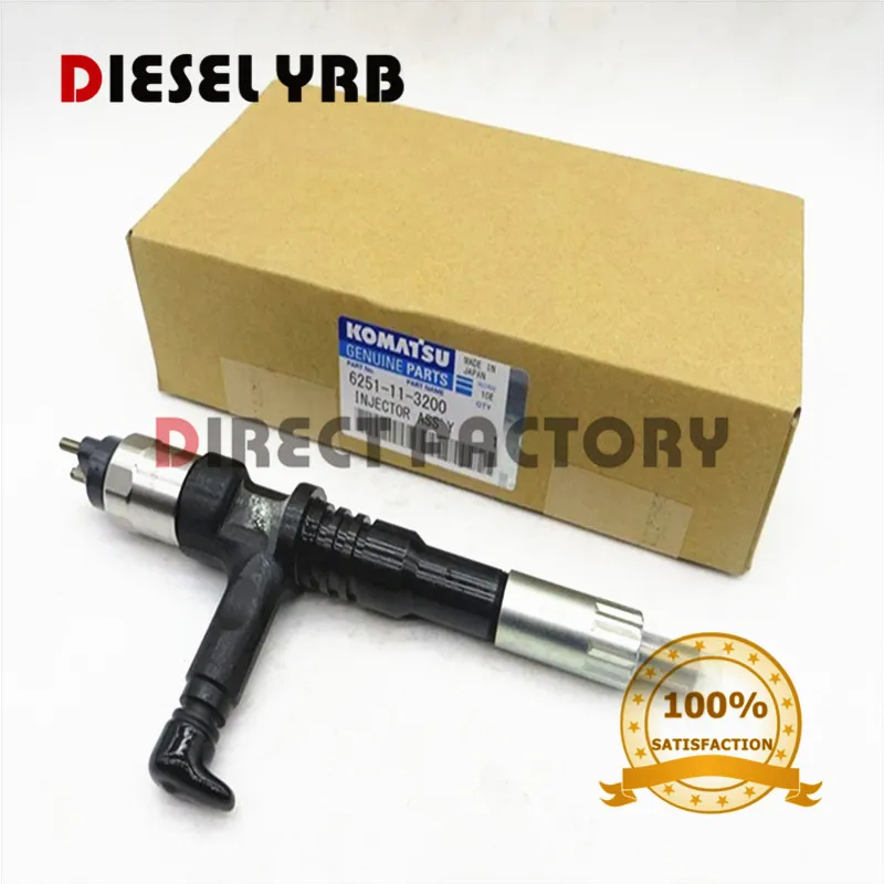 4PCS Genuine And 100% Brand New common rail injectors 095000-6640 For KOMATSU SAA6D125E-5 6251-11-3200 6251-11-3201 Original
4PCS Genuine And 100% Brand New common rail injectors 095000-6640 For KOMATSU SAA6D125E-5 6251-11-3200 6251-11-3201 Original
