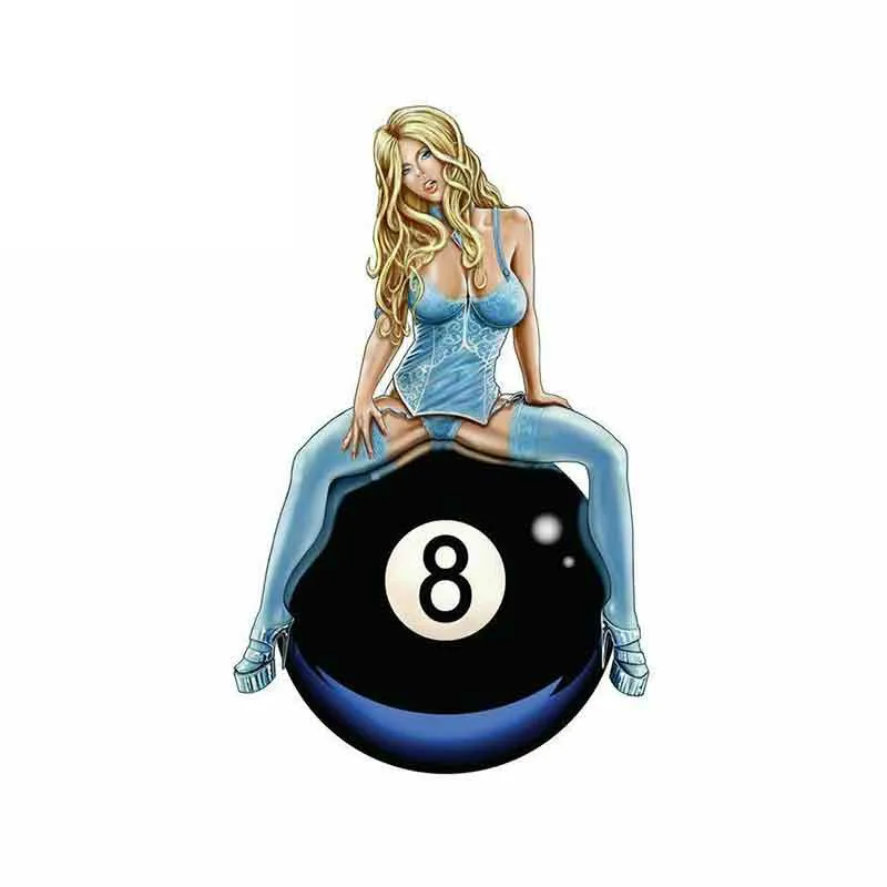 Boutique Poster Car Sticker Pin Up Girl Graphics Lethal Threat 8 Ball Girl Decal Laptop Paste Scratch-Proof Decor KK13*8cm
Boutique Poster Car Sticker Pin Up Girl Graphics Lethal Threat 8 Ball Girl Decal Laptop Paste Scratch-Proof Decor KK13*8cm