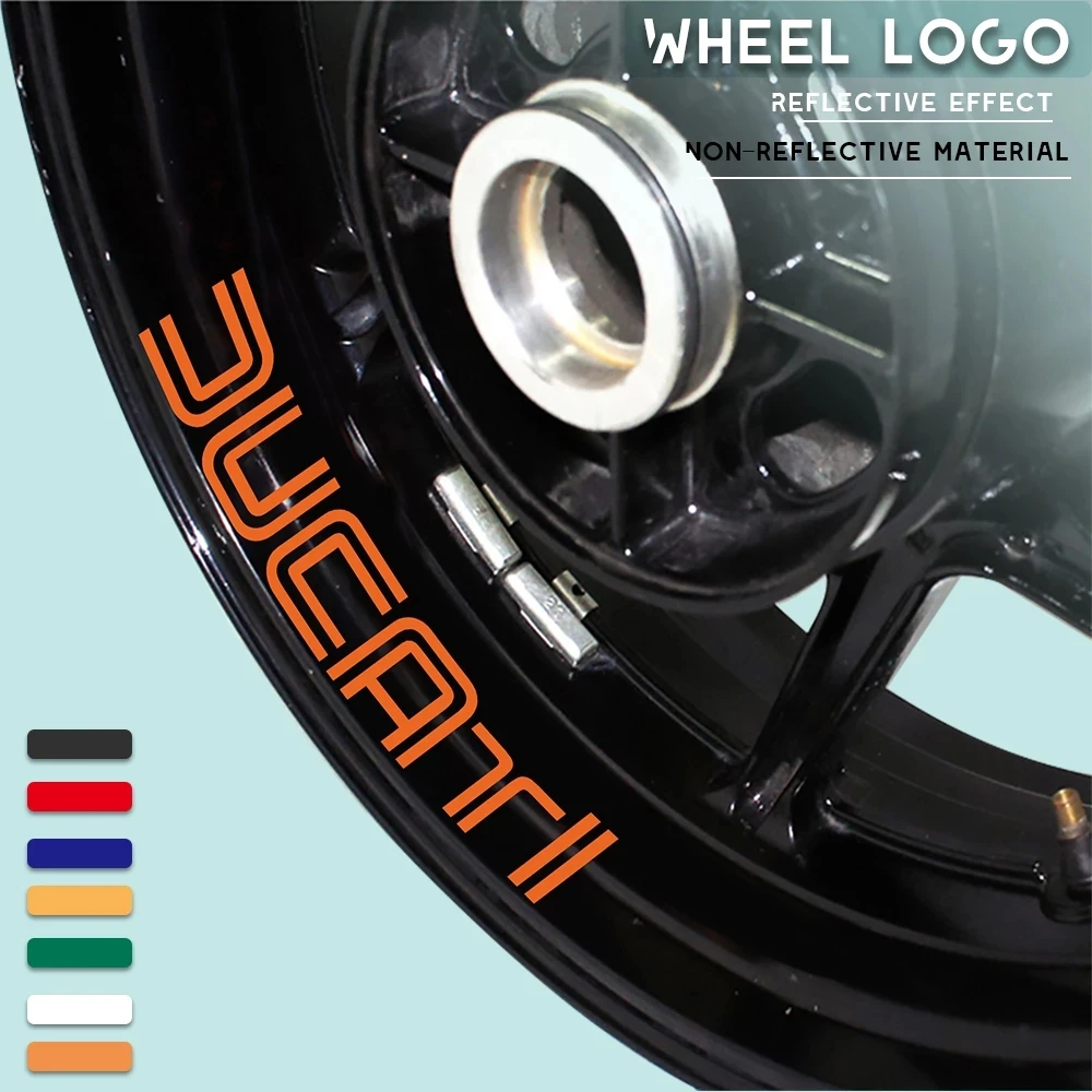 New Motorcycle Modified Wheel Sticker Waterproof Reflective Wheel Decal Color Wheel Side Strip For DUCATI
New Motorcycle Modified Wheel Sticker Waterproof Reflective Wheel Decal Color Wheel Side Strip For DUCATI