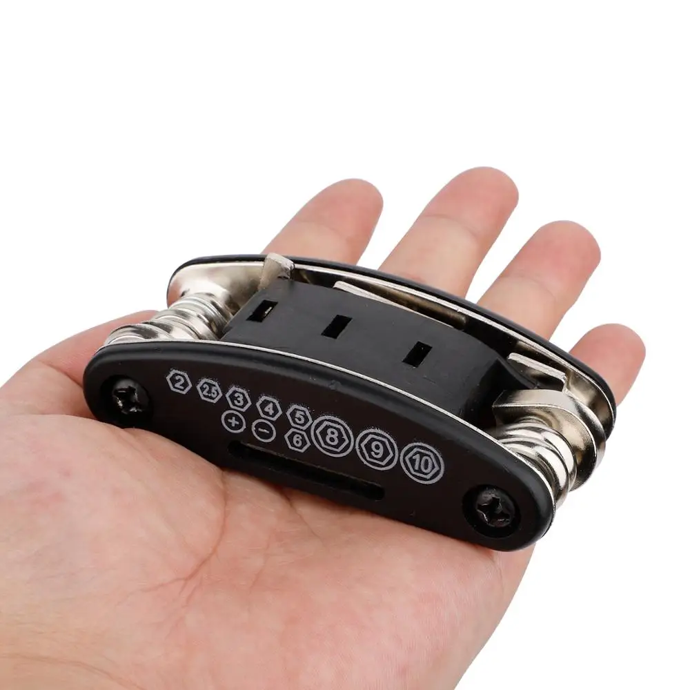 15 in 1 Guitar Setup Repair Luthier Tools Set Portable Multi-Tool Screwdriver Socket Wrench Hex Key for Guitar Bass Drums Parts
15 in 1 Guitar Setup Repair Luthier Tools Set Portable Multi-Tool Screwdriver Socket Wrench Hex Key for Guitar Bass Drums Parts