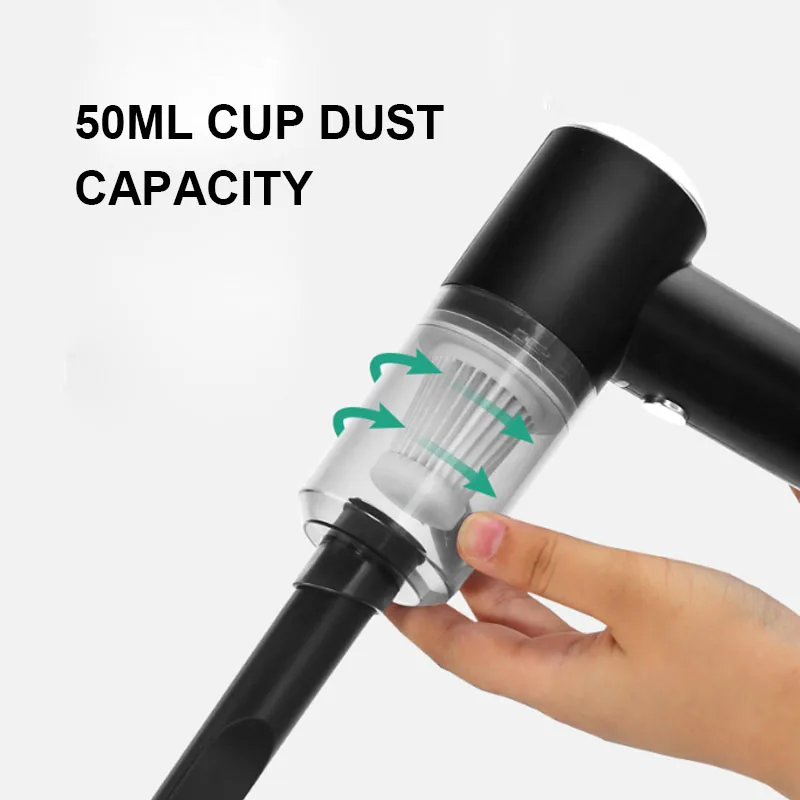 Mini Car Vacuum Cleaner For Machine Car Dry Cleaning Wireless Vacuum Cleaner For Home Car Porducts For Home And Car
Mini Car Vacuum Cleaner For Machine Car Dry Cleaning Wireless Vacuum Cleaner For Home Car Porducts For Home And Car