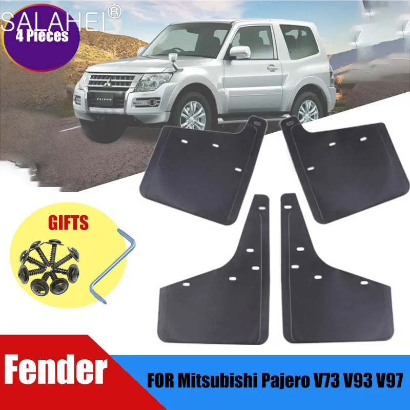 4 Pcs Front Rear Molded Car Mud Flaps For Mitsubishi Pajero V73 V97 V93 Splash Guards Mudguards Fender Flares Auto Accessories
4 Pcs Front Rear Molded Car Mud Flaps For Mitsubishi Pajero V73 V97 V93 Splash Guards Mudguards Fender Flares Auto Accessories