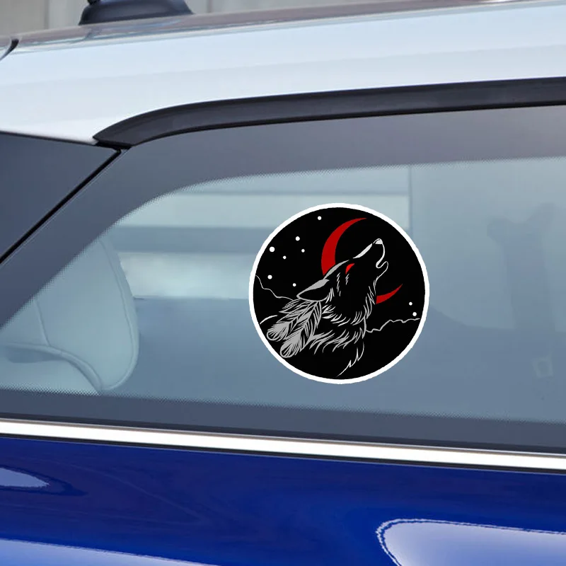 15cmx15cm The wolf howling under the moon Vinyl Car stickers Decals Motorcycle Accessories Car-Window Decorative Goods PVC
15cmx15cm The wolf howling under the moon Vinyl Car stickers Decals Motorcycle Accessories Car-Window Decorative Goods PVC