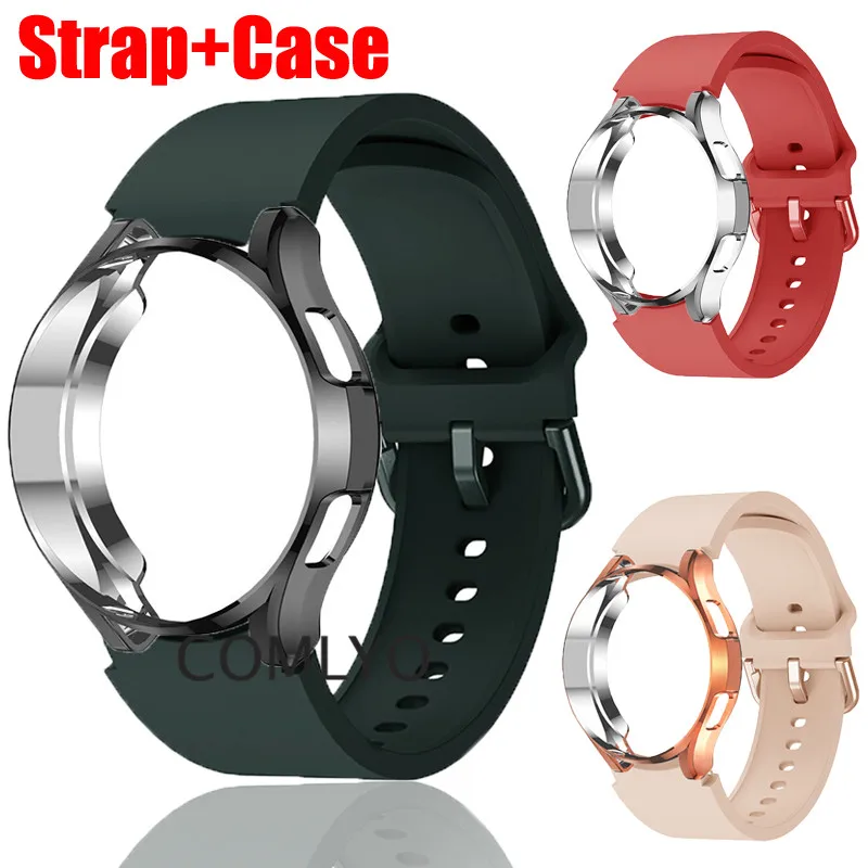2in1 Pack for Galaxy watch 4 Classic 46mm 42mm Strap Silicone Band Bracelet TPU Cover Case Protector
2in1 Pack for Galaxy watch 4 Classic 46mm 42mm Strap Silicone Band Bracelet TPU Cover Case Protector