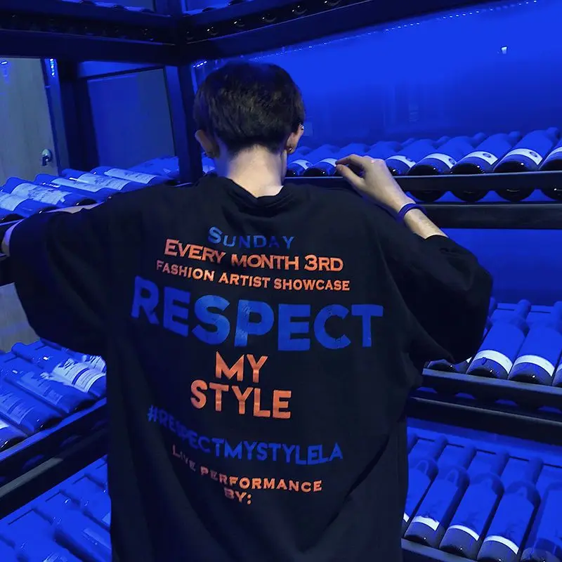 oversized t shirt for men students O-Neck summer new Korean letter print short sleeve t-shirts fashion casual loose tops
oversized t shirt for men students O-Neck summer new Korean letter print short sleeve t-shirts fashion casual loose tops
