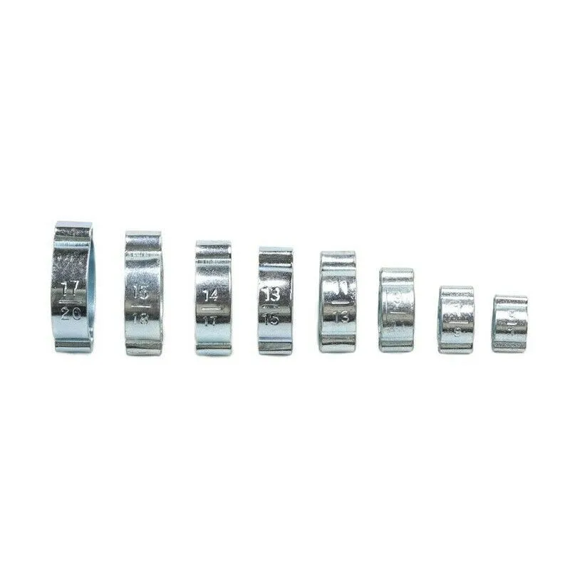100Pcs/set Double Ear Hose Clamp 5-31MM Accessories Galvanized Parts Replacement Universal
100Pcs/set Double Ear Hose Clamp 5-31MM Accessories Galvanized Parts Replacement Universal