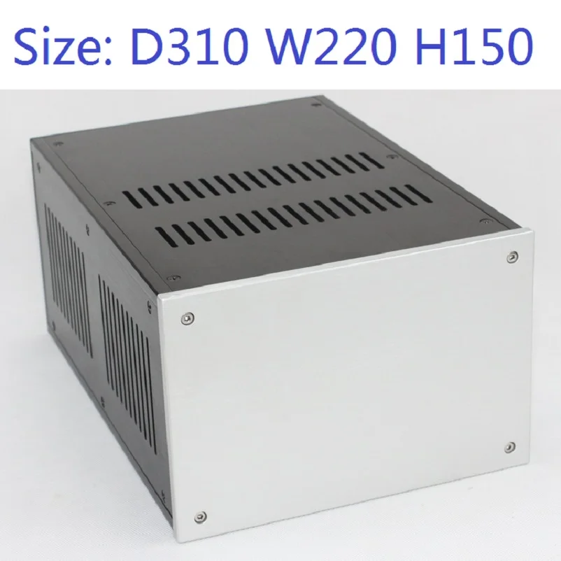 Усилитель мощности с боковой панелью на вентиляционное отверстие, усилитель питания с рассеиванием тепла, ЦАП, Hi-End PSU декодер, корпус, алюминиевый корпус, предусилитель D310 W220 H150
Усилитель мощности с боковой панелью на вентиляционное отверстие, усилитель питания с рассеиванием тепла, ЦАП, Hi-End PSU декодер, корпус, алюминиевый корпус, предусилитель D310 W220 H150