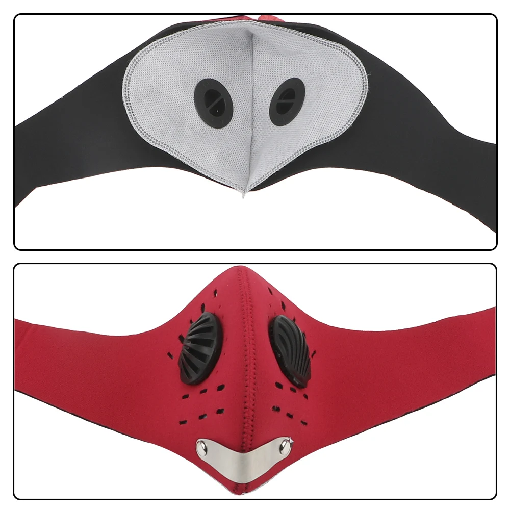 Reuseable Washable Face Shield Mask Activated Carbon Anti-Pollution Masks Breathing Valve Protective Cycling Mask With Filter
Reuseable Washable Face Shield Mask Activated Carbon Anti-Pollution Masks Breathing Valve Protective Cycling Mask With Filter