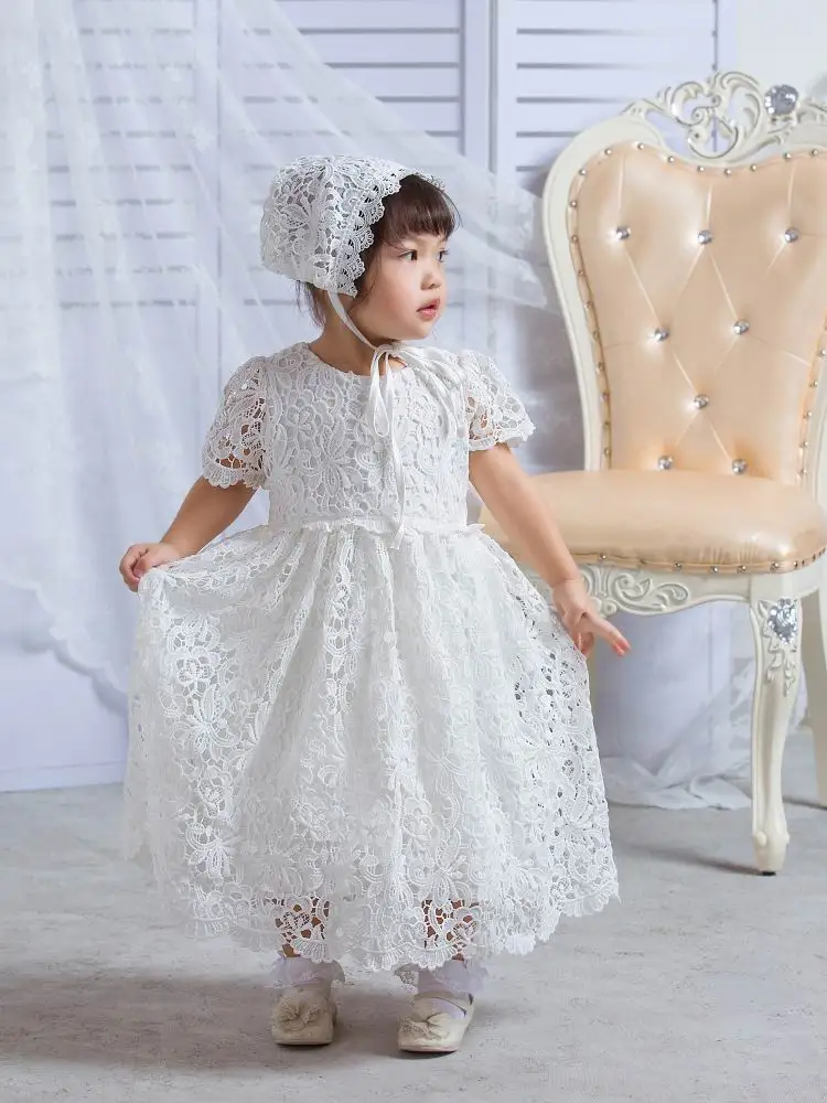 Infant Baby Girl Lace Long Length Dresses Christening Gown Tulle Formal First Birthday Dress 0-30 monthes E108
Infant Baby Girl Lace Long Length Dresses Christening Gown Tulle Formal First Birthday Dress 0-30 monthes E108