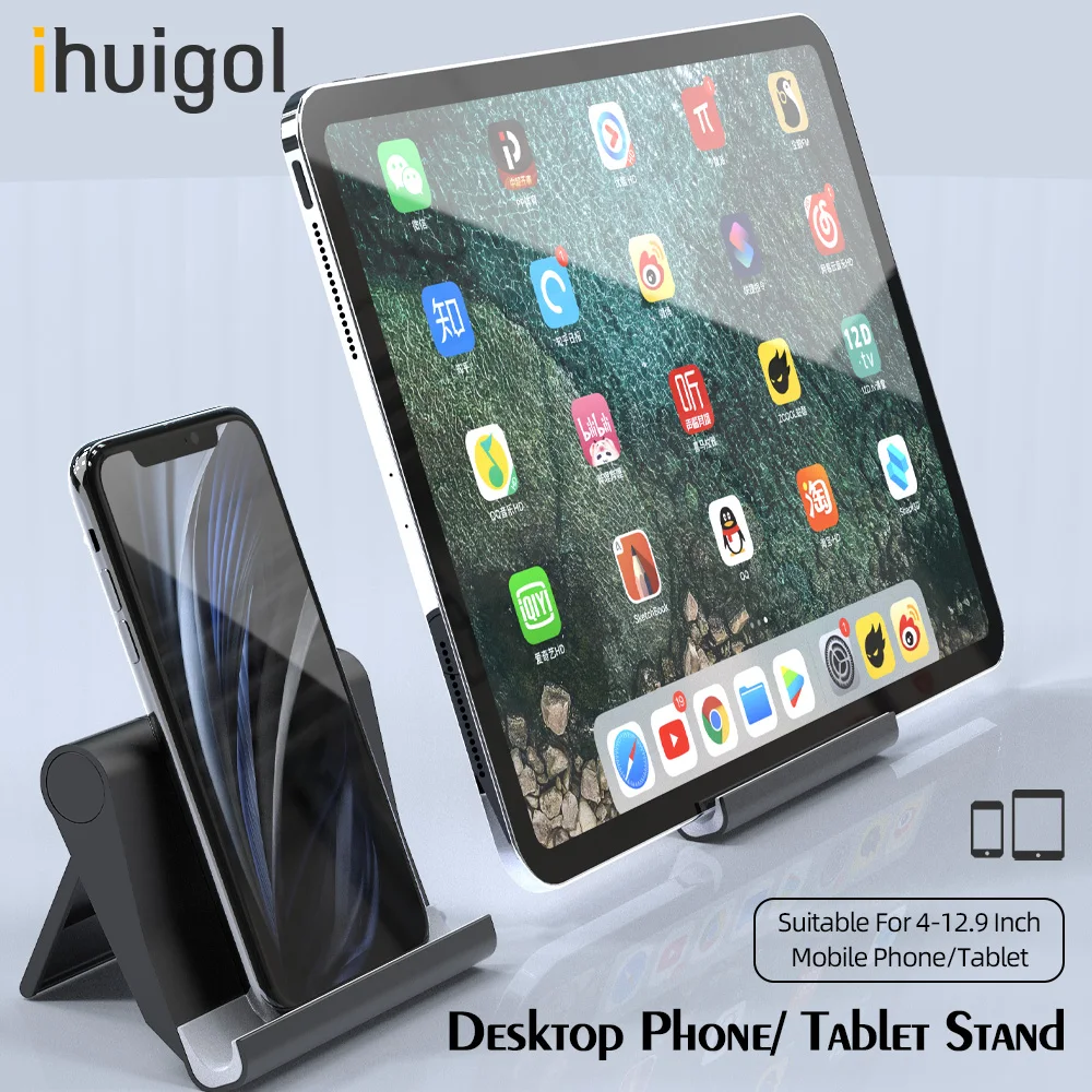 ihuigol Portable Phone Holder Stand For iPhone 12 11 Pro XS Samsung S20 Xiaomi Portable Desktop Cell Phone Support Mobile Holder
ihuigol Portable Phone Holder Stand For iPhone 12 11 Pro XS Samsung S20 Xiaomi Portable Desktop Cell Phone Support Mobile Holder