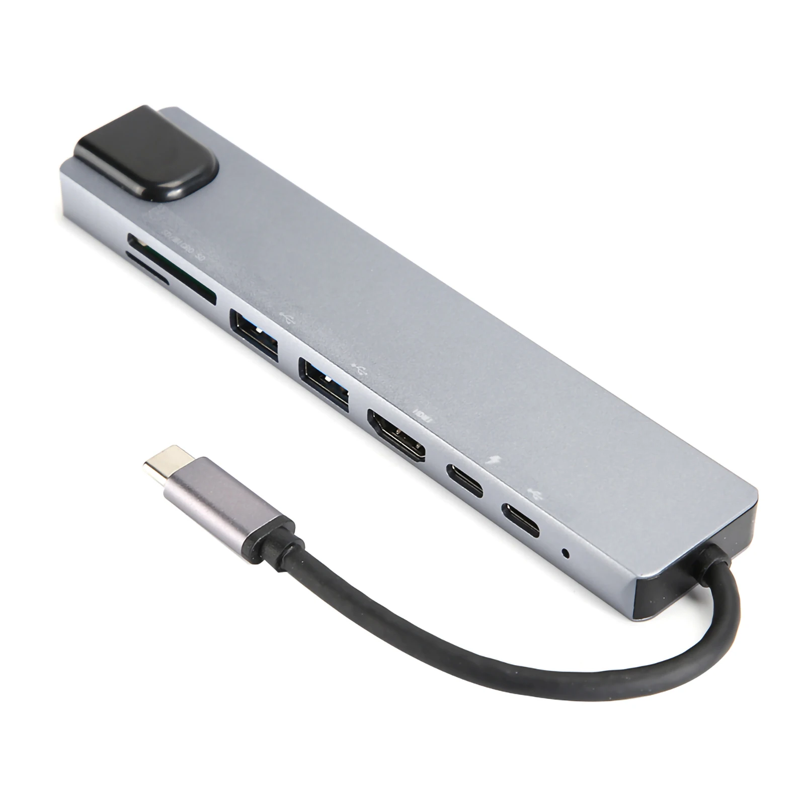 8-in-1 USB-C To Type-C USB 3.0 Hub HDMI-compatible RJ45 Ethernet Mini SDTF OTG Adapter
8-in-1 USB-C To Type-C USB 3.0 Hub HDMI-compatible RJ45 Ethernet Mini SDTF OTG Adapter
