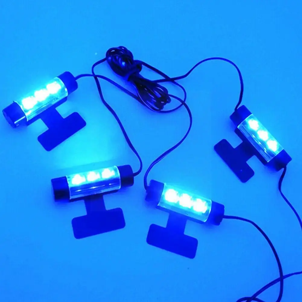Auto Parts 4 X 1inch Soles Ambient Light Car Led Mood Light Lights Interior Interior Foot Styling Car Decorative Lights Q8t1
Auto Parts 4 X 1inch Soles Ambient Light Car Led Mood Light Lights Interior Interior Foot Styling Car Decorative Lights Q8t1