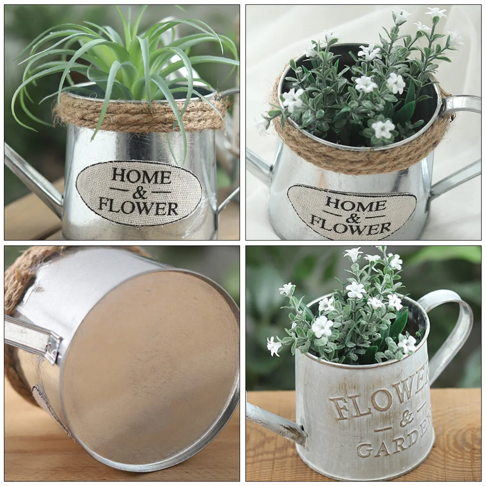 4pcs Vintage Flowerpot Home Decorative Flower Bucket Holder Home Desktop Decor
4pcs Vintage Flowerpot Home Decorative Flower Bucket Holder Home Desktop Decor