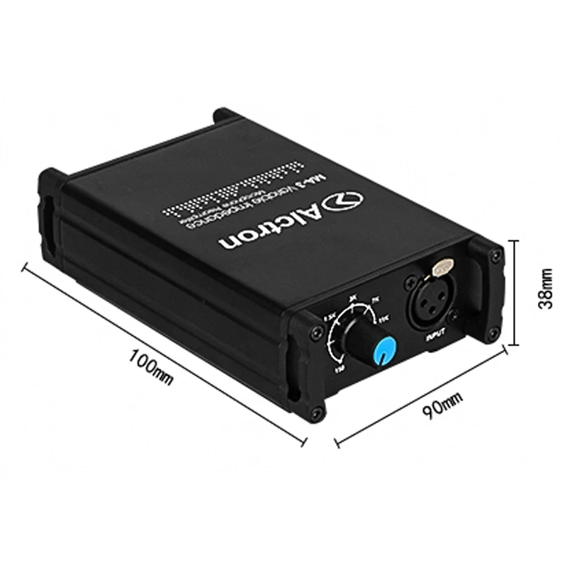 Alctron MA-3 Professional Mic Preamplifier Dual-Channel Mic Amp for Moving Coil and Dynamic Microphone
Alctron MA-3 Professional Mic Preamplifier Dual-Channel Mic Amp for Moving Coil and Dynamic Microphone
