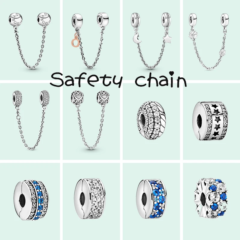 2021 New Top Sale 925 Sterling Silver Fashion Safety Chain Charms Fit Original Silver Bracelet For Women DIY Jewelry Gift
2021 New Top Sale 925 Sterling Silver Fashion Safety Chain Charms Fit Original Silver Bracelet For Women DIY Jewelry Gift