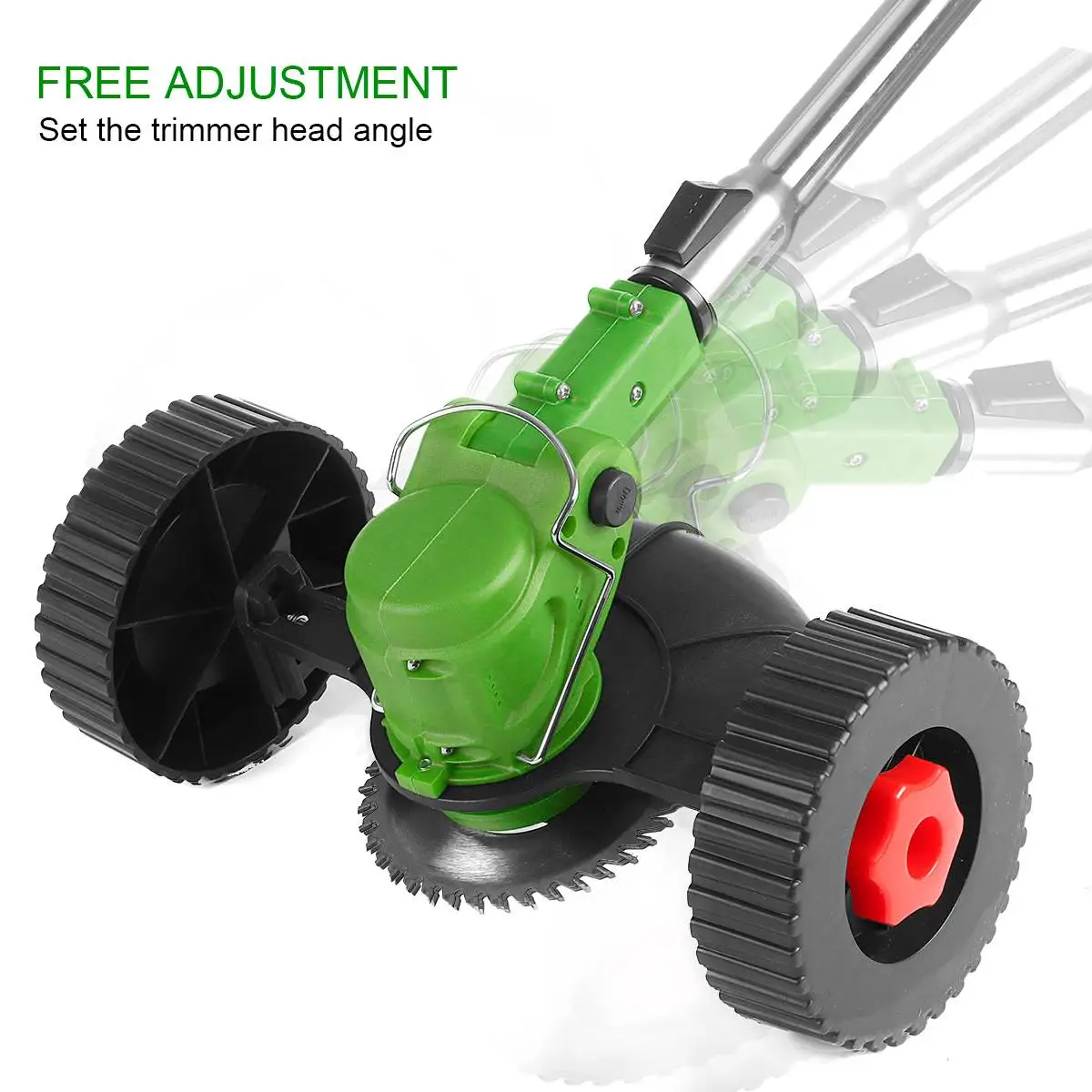 Cordless Electric Grass Trimmer 1500W Lawn Mower Weeds Brush Length Adjustable Cutter Garden Tools for 88V Li-Ion Battery Wheels
Cordless Electric Grass Trimmer 1500W Lawn Mower Weeds Brush Length Adjustable Cutter Garden Tools for 88V Li-Ion Battery Wheels