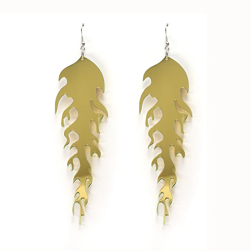 Comiya Fashion arcylic gold sliver mirror punk big long tree geometry Dangle Earring Jewelry Brincos Earrings Orecchini bijoux
Comiya Fashion arcylic gold sliver mirror punk big long tree geometry Dangle Earring Jewelry Brincos Earrings Orecchini bijoux