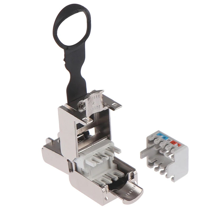 8P8C RJ45 Connector Compatible with Cat6/Cat6A/Cat7/Cat8 Termination Plug