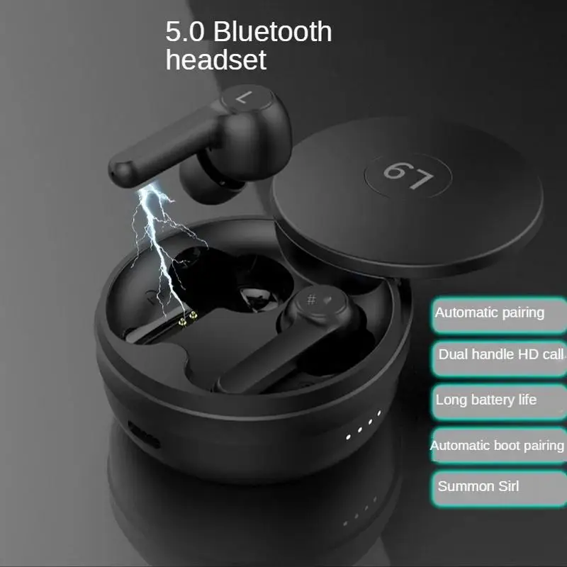 L9 New Product TWS Bluetooth Headset Sports Running In-Ear Wireless Stereo Bluetooth Headset
L9 New Product TWS Bluetooth Headset Sports Running In-Ear Wireless Stereo Bluetooth Headset
