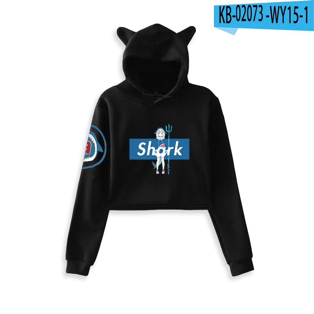 Fashion Gawr Gura Little Shark Cat Ear Hoodies Girl Sweatshirt Japan Stylsih Cute Style Kawaii Pullover Women Hooded Streetwear
Fashion Gawr Gura Little Shark Cat Ear Hoodies Girl Sweatshirt Japan Stylsih Cute Style Kawaii Pullover Women Hooded Streetwear