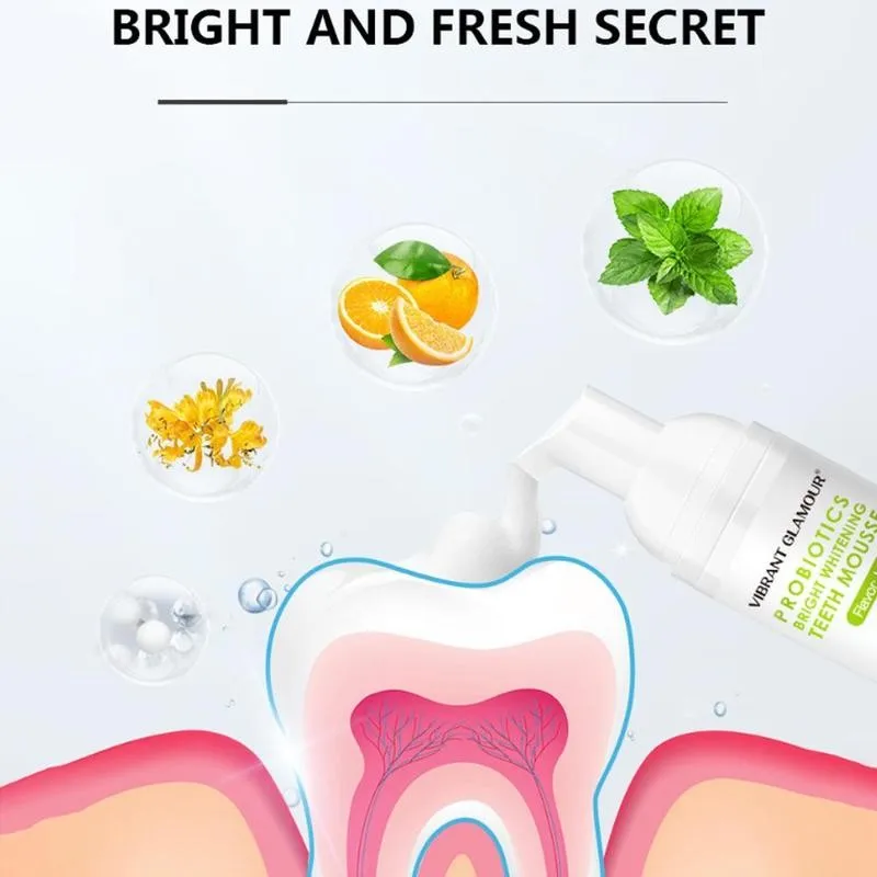 Teeth Whitening Mousse Toothpaste Tooth-cleaning Fresh Tool Bad Portable Hygiene Breath Removes Oral Plaque Stains Dental K9E5
Teeth Whitening Mousse Toothpaste Tooth-cleaning Fresh Tool Bad Portable Hygiene Breath Removes Oral Plaque Stains Dental K9E5