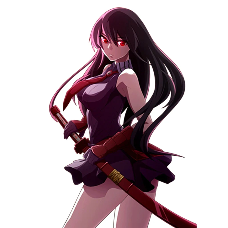 Car Sticker Funny Car Styling Anime Akame Ga Kill! Akame Render Japanese Cartoon for Car Stickee Accessories
Car Sticker Funny Car Styling Anime Akame Ga Kill! Akame Render Japanese Cartoon for Car Stickee Accessories