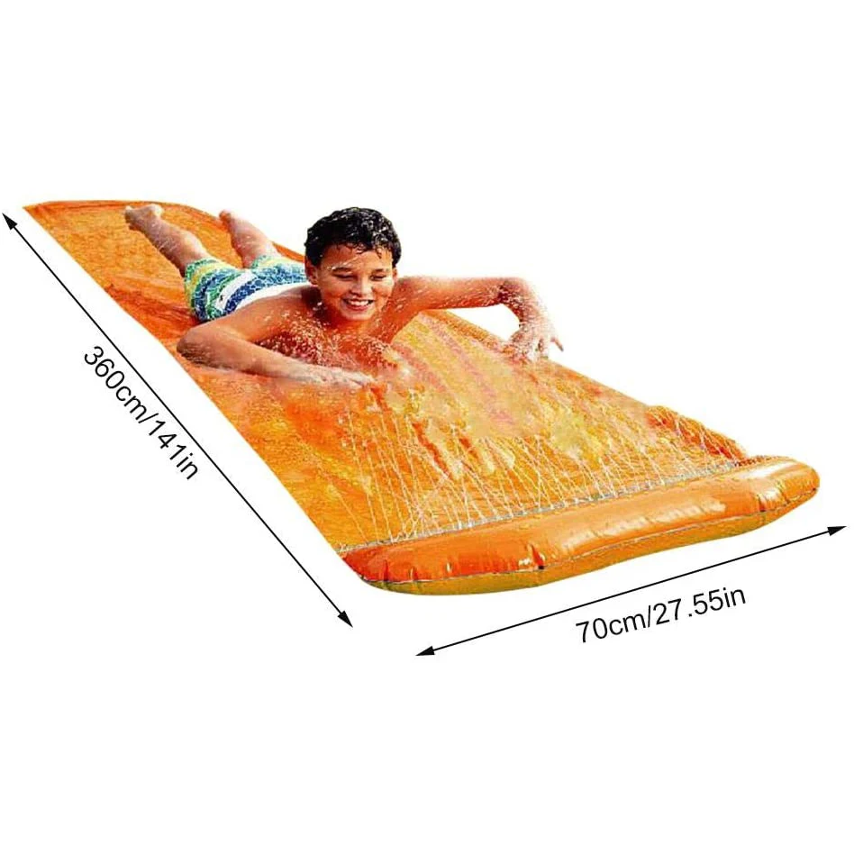 Single Water Slide Giant Backyard Waterslide Mat Water Spray Toy for Kids Child Backyard Swimming Pool
Single Water Slide Giant Backyard Waterslide Mat Water Spray Toy for Kids Child Backyard Swimming Pool