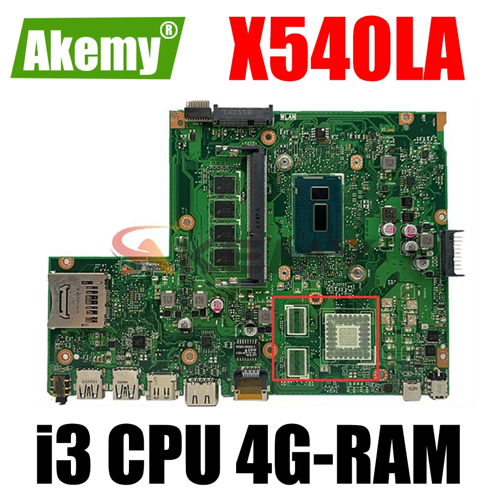 X540LJ MAIN BOARD For ASUS VivoBook X540L R540L F540L A540L X540LA X540LJ Laptop Motherboard With Intel i3 CPU 4G-RAM 100% Test
X540LJ MAIN BOARD For ASUS VivoBook X540L R540L F540L A540L X540LA X540LJ Laptop Motherboard With Intel i3 CPU 4G-RAM 100% Test