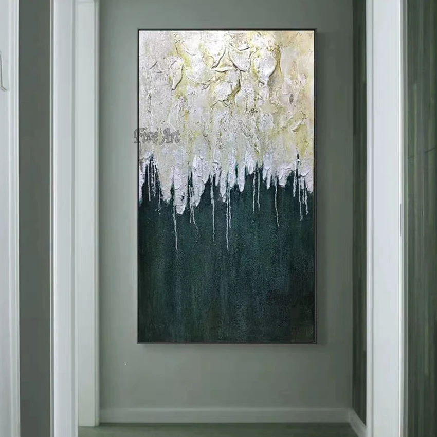 Oil painting on canvas room decoration modern 100% hand-drawn abstract painting drawing new oil painting unframed pictures
Oil painting on canvas room decoration modern 100% hand-drawn abstract painting drawing new oil painting unframed pictures