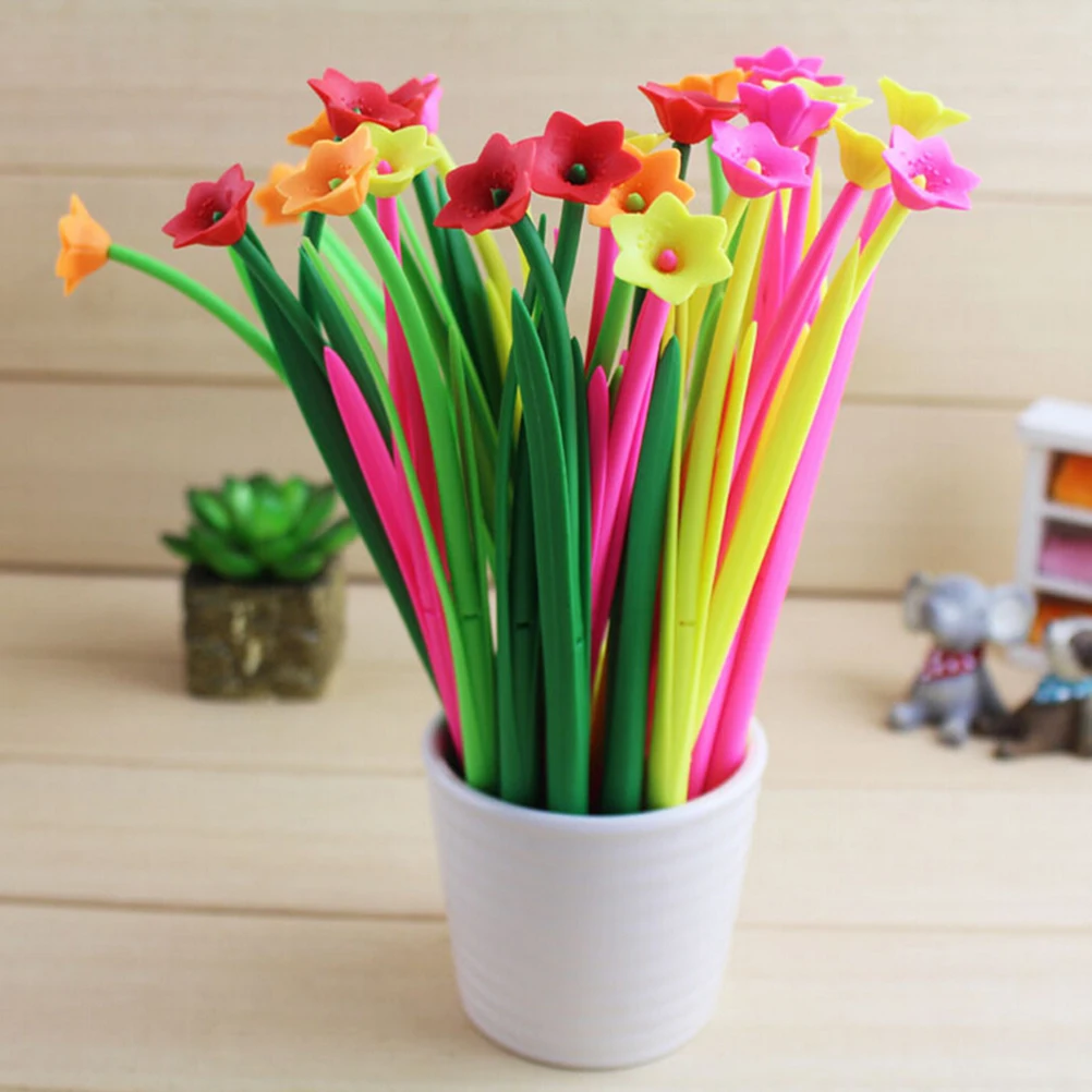 1Pcs Black Ink Bloom Floral Flowers Gel Pen Design Ballpoint Pens For Kids Stationery Goods for School Supplies Accessories
1Pcs Black Ink Bloom Floral Flowers Gel Pen Design Ballpoint Pens For Kids Stationery Goods for School Supplies Accessories