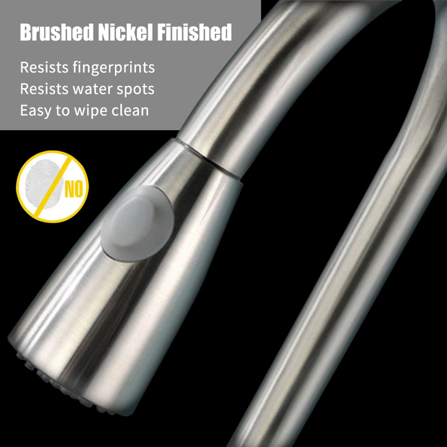 360 Degree Swivel Water Tap with Cold Hot Water Inlet Pipe Pull Out Kitchen Faucet with 2 Spray Modes High Arc Bathroom Faucets
360 Degree Swivel Water Tap with Cold Hot Water Inlet Pipe Pull Out Kitchen Faucet with 2 Spray Modes High Arc Bathroom Faucets