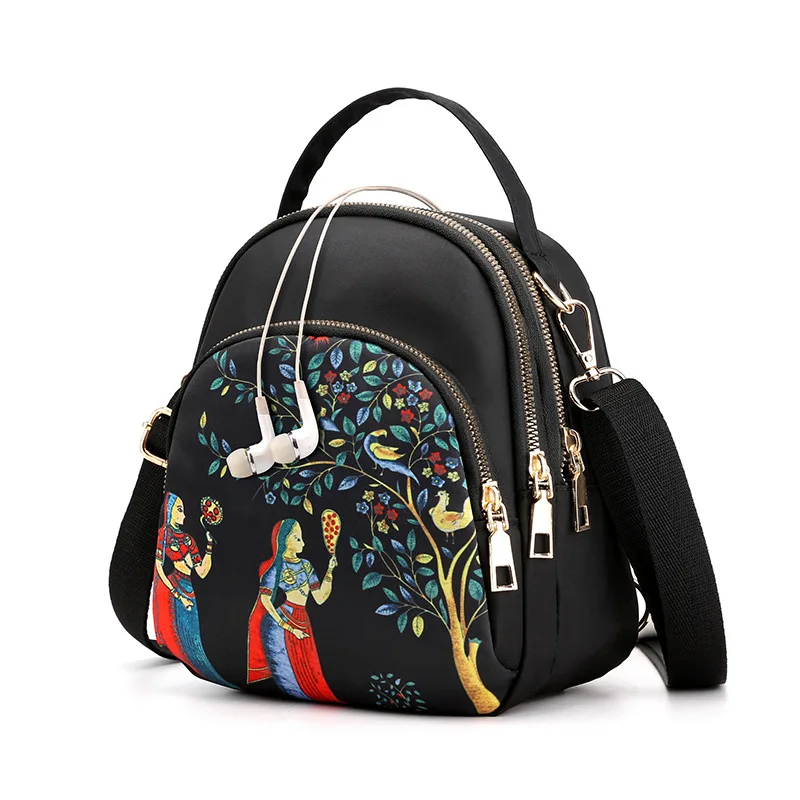 Oxford cloth women's bag new 2021 fashion messenger multi purpose Mini Bag double shoulder handbag waterproof nylon cloth
Oxford cloth women's bag new 2021 fashion messenger multi purpose Mini Bag double shoulder handbag waterproof nylon cloth
