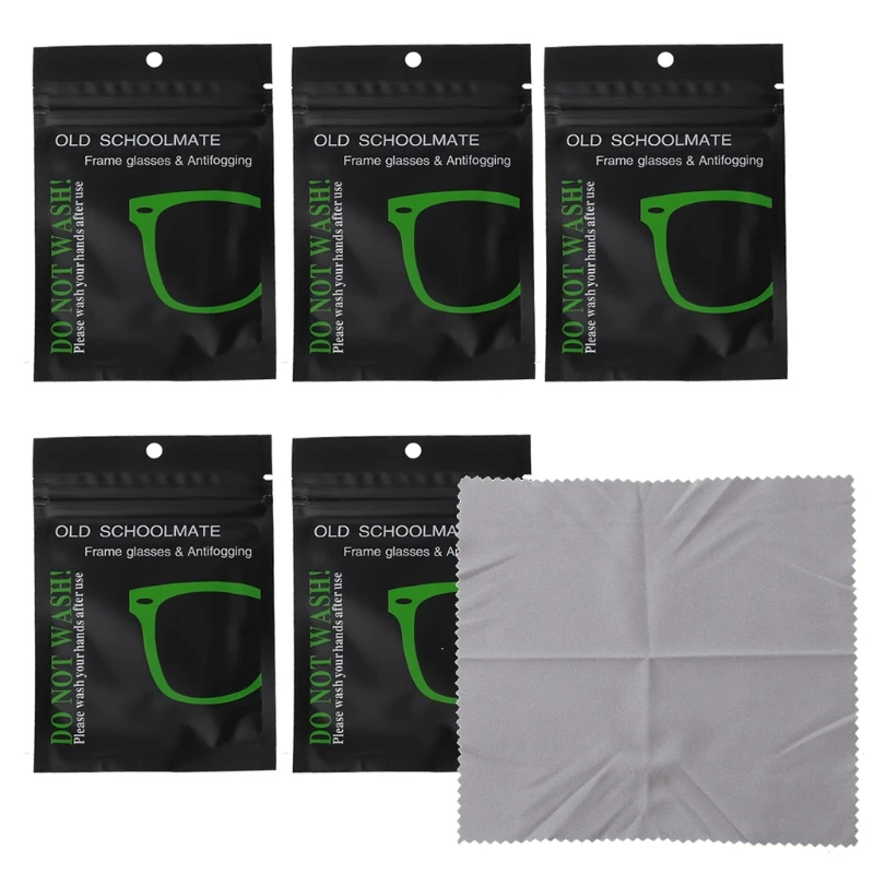 5Pcs Reusable Anti-Fog Wipes Glasses Pre-moistened Antifog Lens Cloth Defogger Eyeglass Wipe Prevent Fogging Glasses cloths
5Pcs Reusable Anti-Fog Wipes Glasses Pre-moistened Antifog Lens Cloth Defogger Eyeglass Wipe Prevent Fogging Glasses cloths