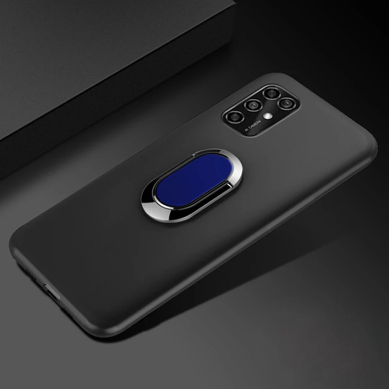 чехол ZTE Blade V2020 Smart 6 82 дюйма красный синий черный классическое кольцо на палец