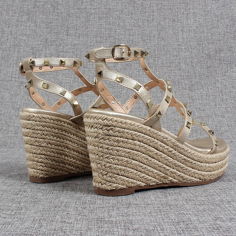 Studded Sandals Espadrilles Platform Large Size 2020 Women's Female Shoe Clogs With Heel Ladies Shoes Summer High Heels Womens
Studded Sandals Espadrilles Platform Large Size 2020 Women's Female Shoe Clogs With Heel Ladies Shoes Summer High Heels Womens