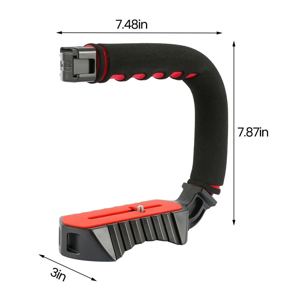 Anti-slip Handheld Video Camera Stabilizer for Canon Nikon Sony Camera DSLR DV for Wedding Daily Vlog
Anti-slip Handheld Video Camera Stabilizer for Canon Nikon Sony Camera DSLR DV for Wedding Daily Vlog