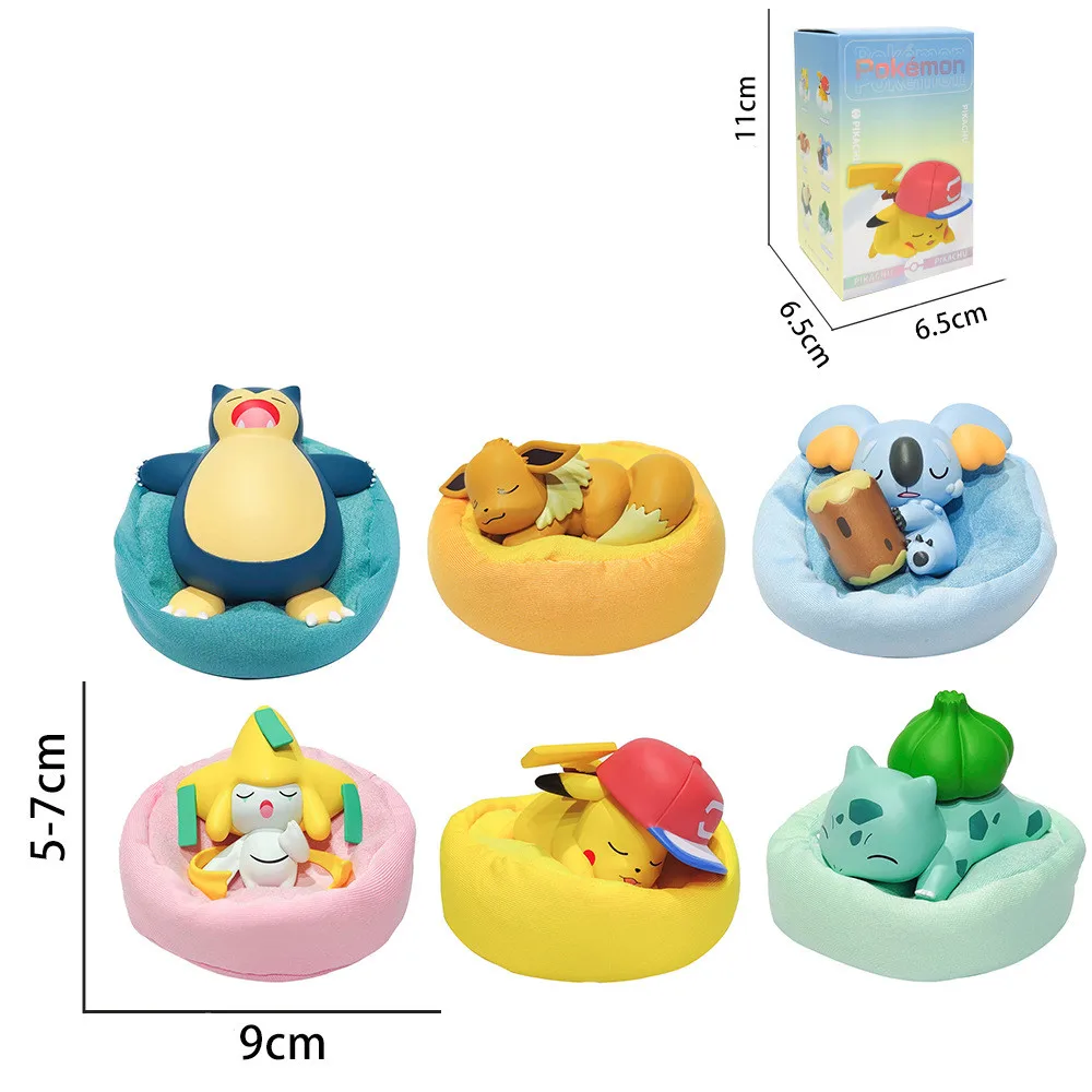 5-7CM Genuine Pokemon Starry Dream Series Pikachu Action Model Doll Toy Anime Figures Snorlax Bulbasaur Jirachi Children Gifts
5-7CM Genuine Pokemon Starry Dream Series Pikachu Action Model Doll Toy Anime Figures Snorlax Bulbasaur Jirachi Children Gifts