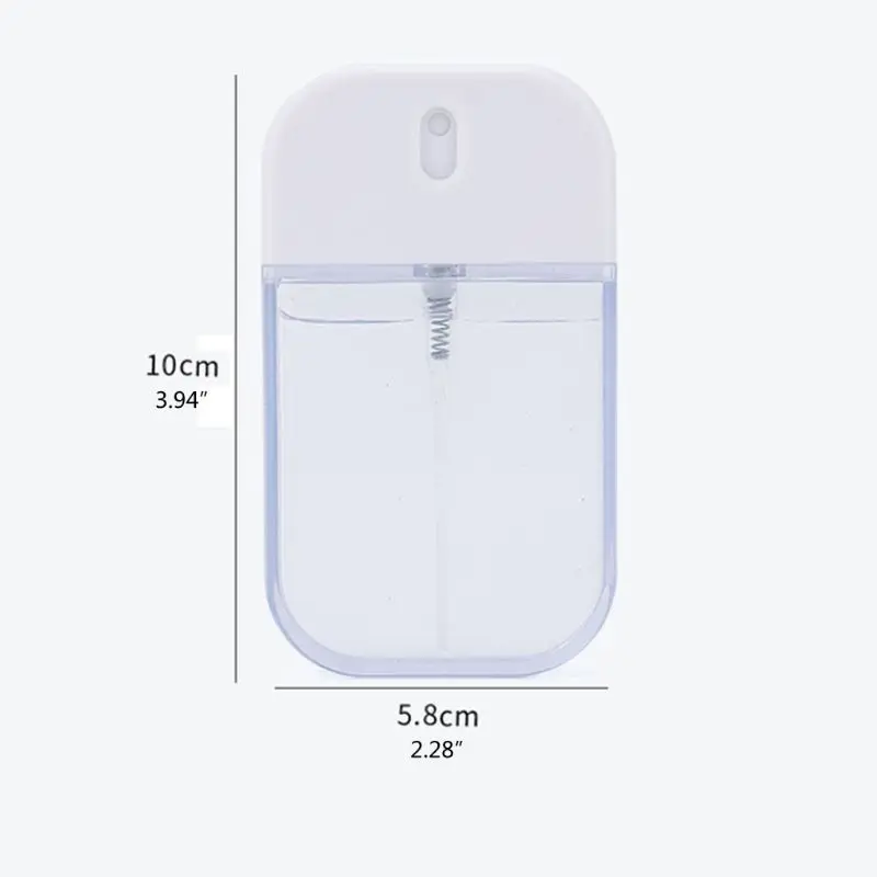 5Pcs 35ml Reusable Portable Refillable Moisturizing Spray Bottle Travel Cardcase-like Pocket-size Plastic Empty Bottles
5Pcs 35ml Reusable Portable Refillable Moisturizing Spray Bottle Travel Cardcase-like Pocket-size Plastic Empty Bottles