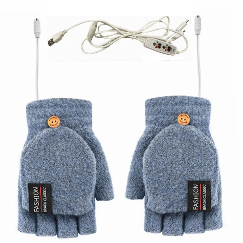 3 Modes Adjustable Heating Gloves Winter Electric Mitten Heated Gloves Full & Half Finger Warmer USB Charging
3 Modes Adjustable Heating Gloves Winter Electric Mitten Heated Gloves Full & Half Finger Warmer USB Charging