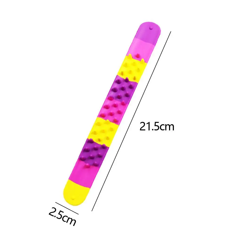 Slap Silicone Bracelet Colorful Wristband School Classroom Sensory Toys Autism Children Antistress Fidget Toy
Slap Silicone Bracelet Colorful Wristband School Classroom Sensory Toys Autism Children Antistress Fidget Toy