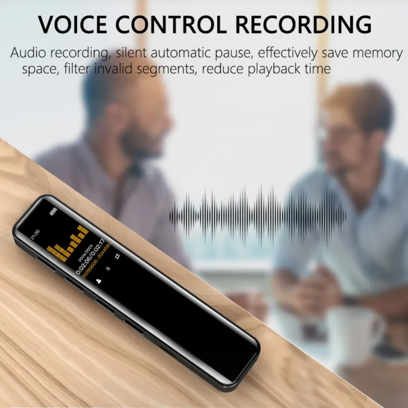 New 8/16G Voice Recorder For Lectures And Meetings High Quality Noise Reduction Audio Sound Recorders 1.2Inchs
New 8/16G Voice Recorder For Lectures And Meetings High Quality Noise Reduction Audio Sound Recorders 1.2Inchs