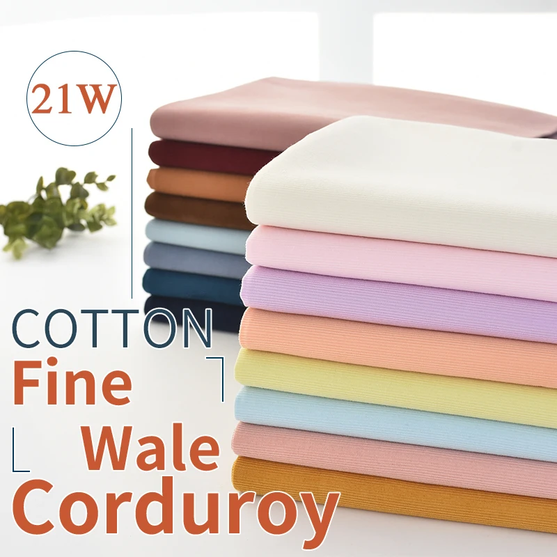 145*50cm/Pcs In Stock Wholesale Cotton Corduroy Fabric In Roll High Quality Dress Clothing Corduroy Shirt Fabric
145*50cm/Pcs In Stock Wholesale Cotton Corduroy Fabric In Roll High Quality Dress Clothing Corduroy Shirt Fabric