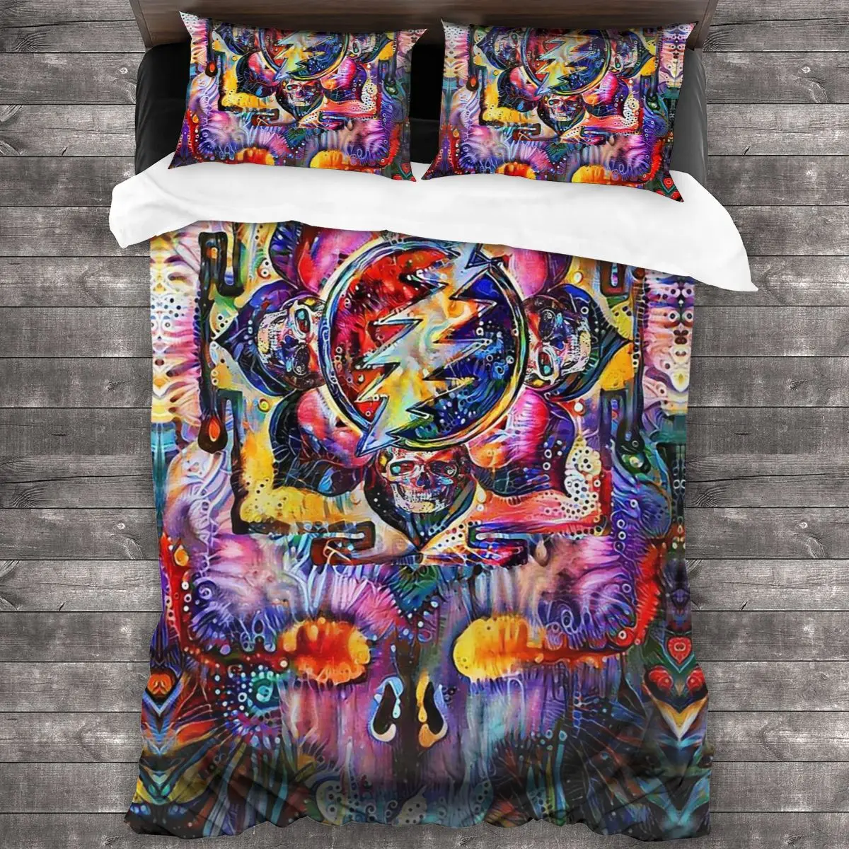 Sahasrara Yantra Bolt 100%Pure Cotton Comforter Set with 2 Pillowcase,Soft Microfiber Duvet Cover Set, Bedding Sets Bed Set
Sahasrara Yantra Bolt 100%Pure Cotton Comforter Set with 2 Pillowcase,Soft Microfiber Duvet Cover Set, Bedding Sets Bed Set