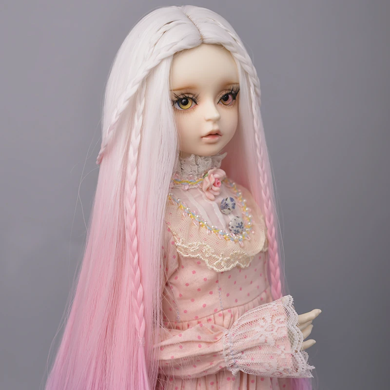 1/4 1/3 BJD/SD Doll Wig Hair High Temperature Fiber Long Wave White Pink Purple Ombre Color Wigs for BJD/SD Dolls
1/4 1/3 BJD/SD Doll Wig Hair High Temperature Fiber Long Wave White Pink Purple Ombre Color Wigs for BJD/SD Dolls