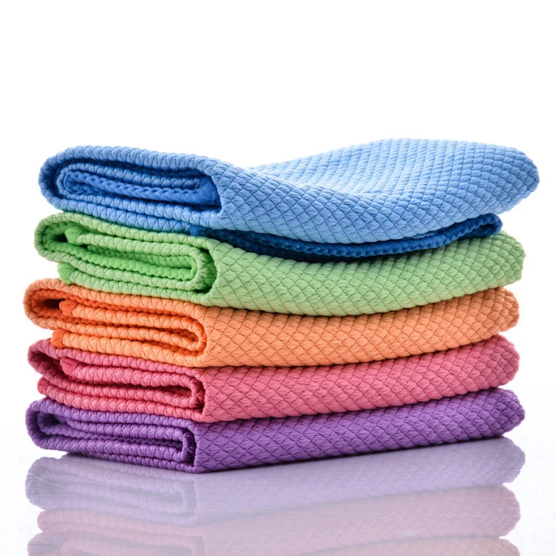KHGDNOR Soft Microfiber Cleaning Towel Absorbable Glass Kitchen Cleaning Cloth Wipes Table Window Car Dish Towel Rag
KHGDNOR Soft Microfiber Cleaning Towel Absorbable Glass Kitchen Cleaning Cloth Wipes Table Window Car Dish Towel Rag