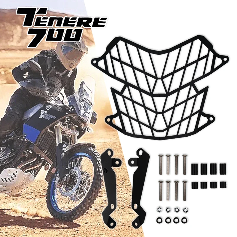 NEW Motorcycle Headlight Protector Grille Guard Cover Protection Grill Fit For YAMAHA Tenere 700 Tenere700 2019 2020 2021
NEW Motorcycle Headlight Protector Grille Guard Cover Protection Grill Fit For YAMAHA Tenere 700 Tenere700 2019 2020 2021