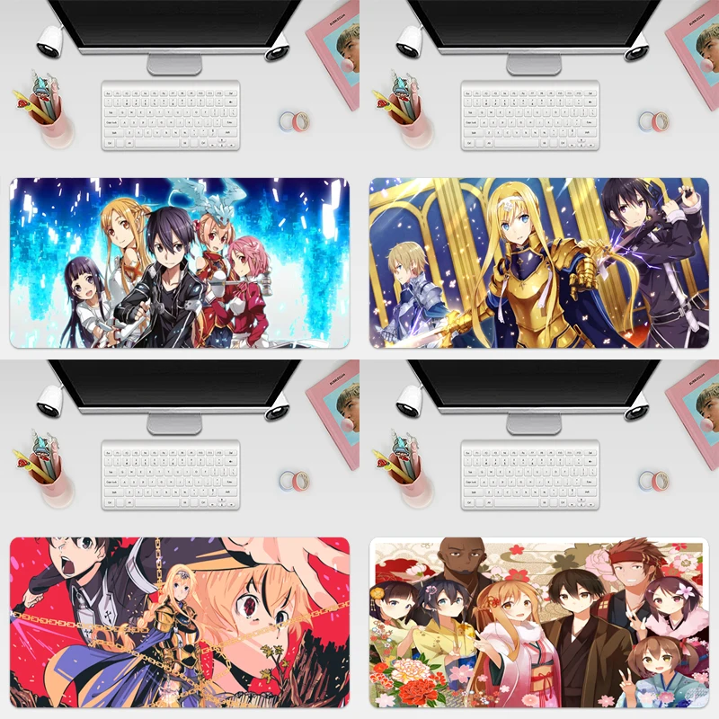 Большой коврик для мыши Sword Art Online SAO, игровой коврик для мыши, противоскользящий игровой коврик для мыши из натурального каучука с фиксирующ...
Большой коврик для мыши Sword Art Online SAO, игровой коврик для мыши, противоскользящий игровой коврик для мыши из натурального каучука с фиксирующ...